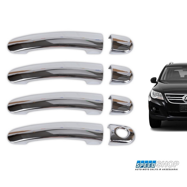 Tiguan chrominė rankenėlių apdaila