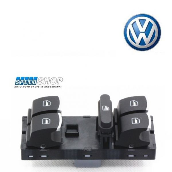 Volkswagen langų atidarymo mygtukai