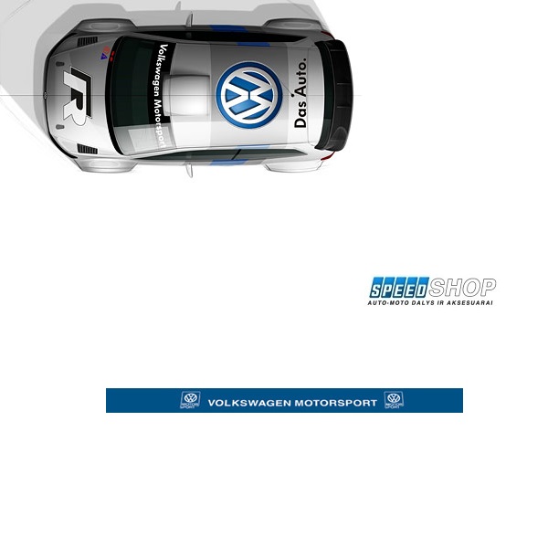Volkswagen Motorsport lipdukas